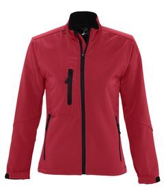 Куртка женская на молнии ROXY 340 красная, размер S–L