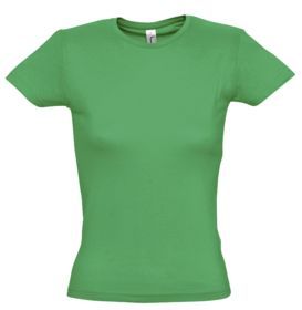 Футболка женская MISS 150 ярко-зеленая, размер 
S–XXL
