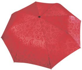 Складной зонт Magic с проявляющимся рисунком, красный